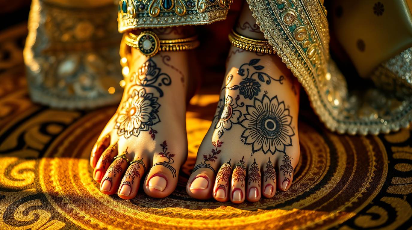 Bridal Mehndi Design 6